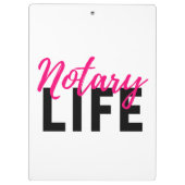 notaris klembord (Achterkant)