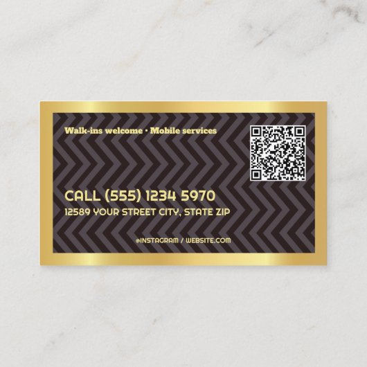 🏛️ notaris lening ondertekenen aangepaste QR Visitekaartje (Achterkant)