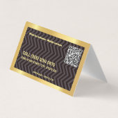 🏛️ notaris lening ondertekenen aangepaste QR Visitekaartje (Achterkant)