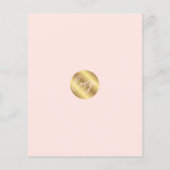 Notaris Lening Ondertekening Agent Blush Pink & Go Flyer (Achterkant)