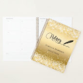 Notaris lening ondertekening agent goud 2025 planner (Display)