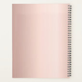 Notaris lening ondertekening agent roos goud 2026 planner (Achterkant)