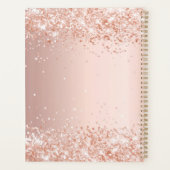 Notaris lening ondertekening agent roos goud 2026 planner (Achterkant)