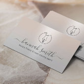 Notaris Lening Signing Agent Pen NIB Logo Silver Visitekaartje