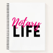 Notaris Leven SpiralNotebook Notitieboek (Voorkant)
