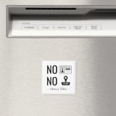 Notaris Nee Nee Magneet (Insitu (Vaatwasser))