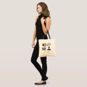 Notaris Nee Nee Tote Bag (Voorkant (model))