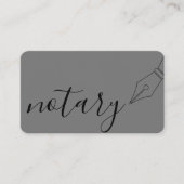 Notaris Nib Logo Tax Preparate Book Keeping Visitekaartje (Voorkant)