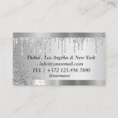 Notaris Ondertekenaar van de Lening Agent Gold Bor Visitekaartje (Achterkant)