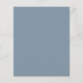 Notaris Ondertekenagent Modern Blauw Foto QR Code Flyer (Achterkant)