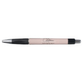 Notaris Ondertekeningsagent Modern Roze Telefoonnu Pen (Voorkant)