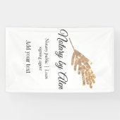 Notaris openbaar leningondertekeningsagent naam ad spandoek (Horizontaal)