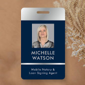 Notaris Openbaar Ministerie Emplee Foto Marine & Z Badge