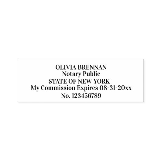 Notaris Openbaar Vijf Lijn  Zelfinktende Stempel (Design)