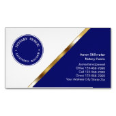 Notaris Openbaar Visitekaartje Magneten (Voorkant)