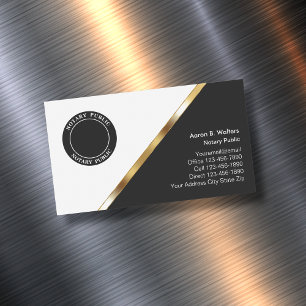 Notaris Openbaar Visitekaartje Magneten