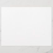 Notaris Openbaar Zwart Wit Naam Zakelijke dienstve Flyer (Achterkant)