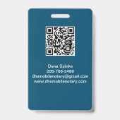 Notaris Openbare ID Badge (Achterkant)