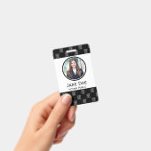 Notaris Openbare ID-badge met QR Badge (Handheld)