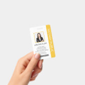 Notaris Openbare Lening Ondertekening Agent ID Bad Badge (Handheld)