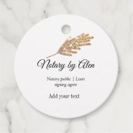 Notaris openbare Lening ondertekening agent toevoe Bedankjes Labels