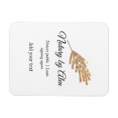 Notaris openbare Lening ondertekening agent toevoe Magneet (Horizontaal)