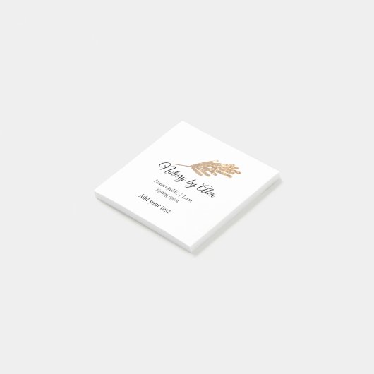 Notaris openbare Lening ondertekening agent toevoe Post-it® Notes (Schuin)