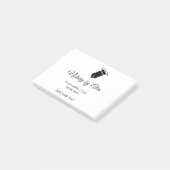 Notaris openbare Lening ondertekening agent toevoe Post-it® Notes (Schuin)