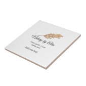 Notaris openbare Lening ondertekening agent toevoe Tegeltje (Zijkant)