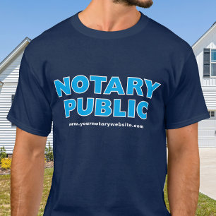 Notaris Openbare Lening Ondertekening Agent Websit T-shirt