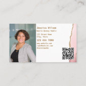 Notaris Openbare Lening Ondertekening Foto Flyer Q Visitekaartje (Achterkant)