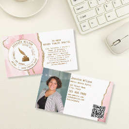 Notaris Openbare Lening Ondertekening Foto Flyer Q Visitekaartje