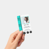 Notaris Openbare Lening Signing Agent Badge met QR (Handheld)