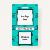 Notaris Openbare Lening Signing Agent Badge met QR (Achterkant)