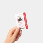 Notaris Openbare Leningondertekeningsagent ID-badg Badge (Handheld)