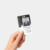 Notaris Openbare Leningsondertekeningsagent ID Badge (Handheld)