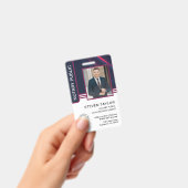 Notaris Openbare Leningsondertekeningsagent ID Badge (Handheld)
