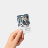 Notaris Openbare Leningsondertekeningsagent ID Badge (Handheld)