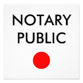 Notaris Poster (Voorkant)