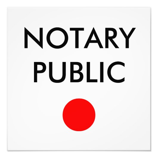 Notaris Poster (Voorkant)