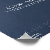 Notaris Privacy Guard Schild NNA Journaal Links Poster (Hoek)