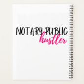Notaris Public Hustler Planner (Achterkant)