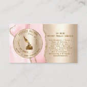 Notaris Public Loan Signing Agent Flyer QR-code Visitekaartje (Voorkant)