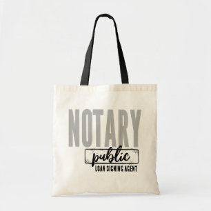 Notaris Public Loan Signing Agent Gepersonaliseerd Tote Bag
