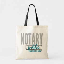 Notaris Public Loan Signing Agent Gepersonaliseerd Tote Bag