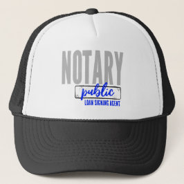 Notaris Public Loan Signing Agent Gepersonaliseerd Trucker Pet