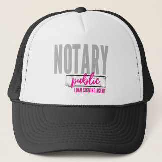 Notaris Public Loan Signing Agent Gepersonaliseerd Trucker Pet
