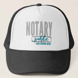 Notaris Public Loan Signing Agent Gepersonaliseerd Trucker Pet
