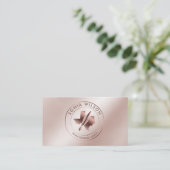 Notaris Public Texas Stamp Loan Signing Agent Visitekaartje (Staand voorkant)