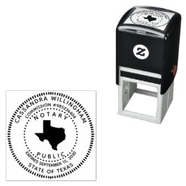Notaris Public Texas Zelfinktende Stempel
